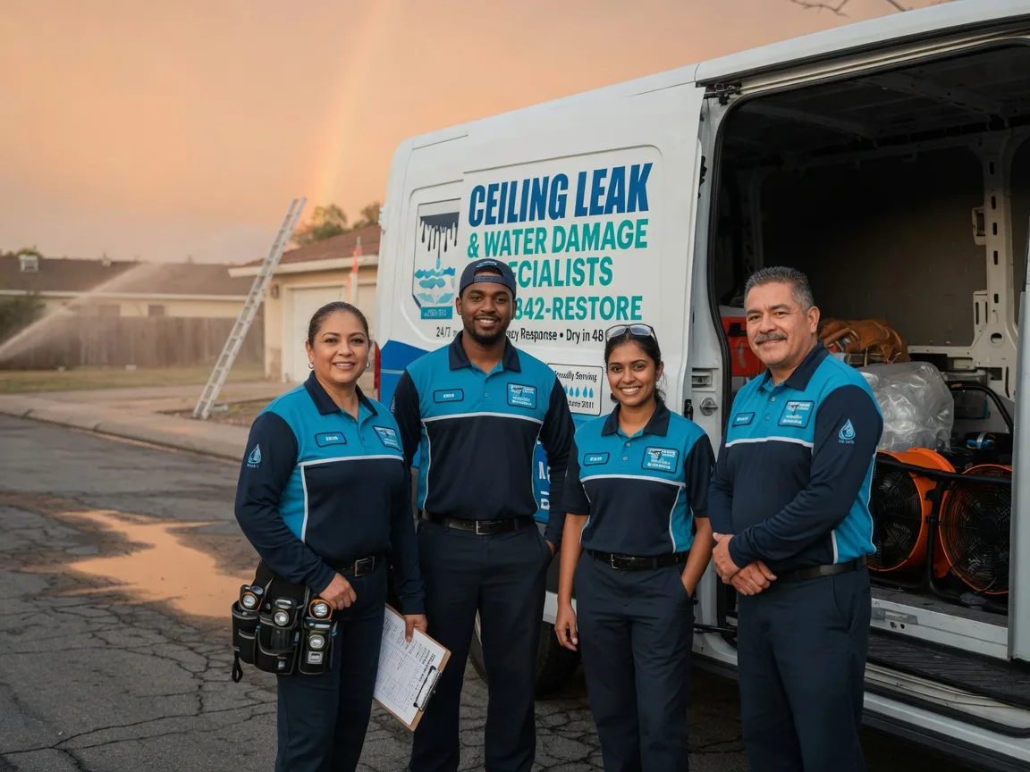 Ceiling Leak Cleanup company in Webbers Falls, OK